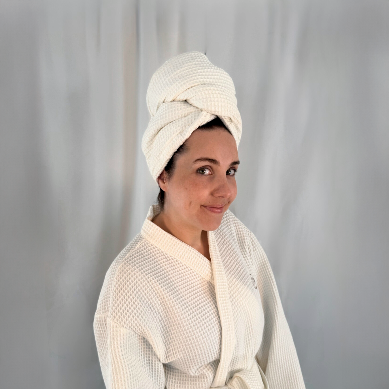 Tovallola pel cabell de cotó – model VALIRA